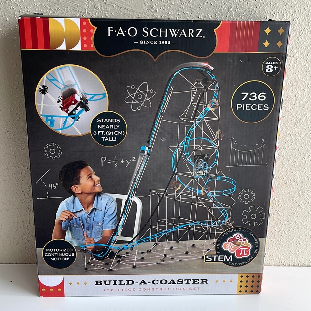 Build a Coaster construction incomplete set